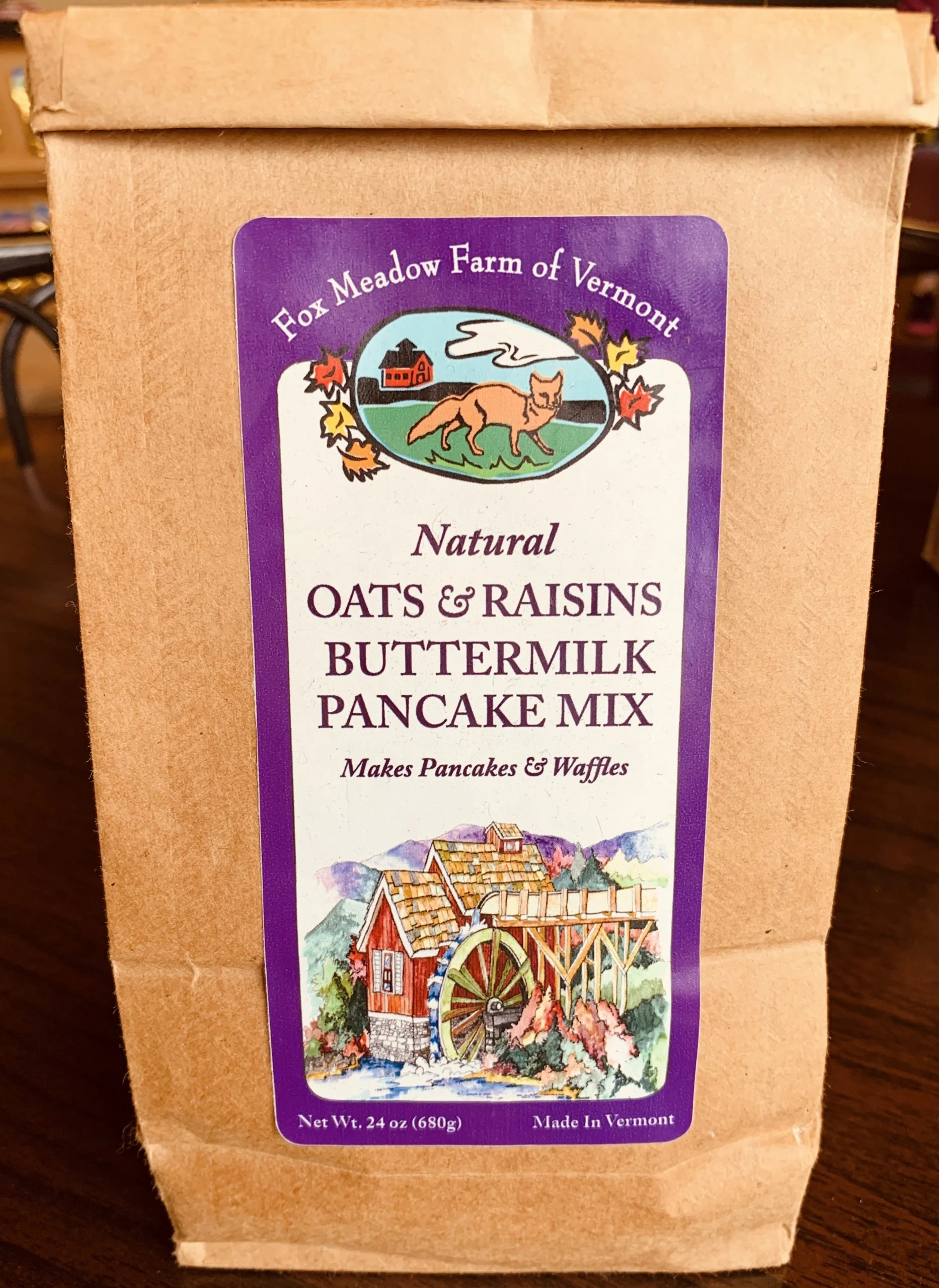 Oats & Raisins Buttermilk Pancake Mix